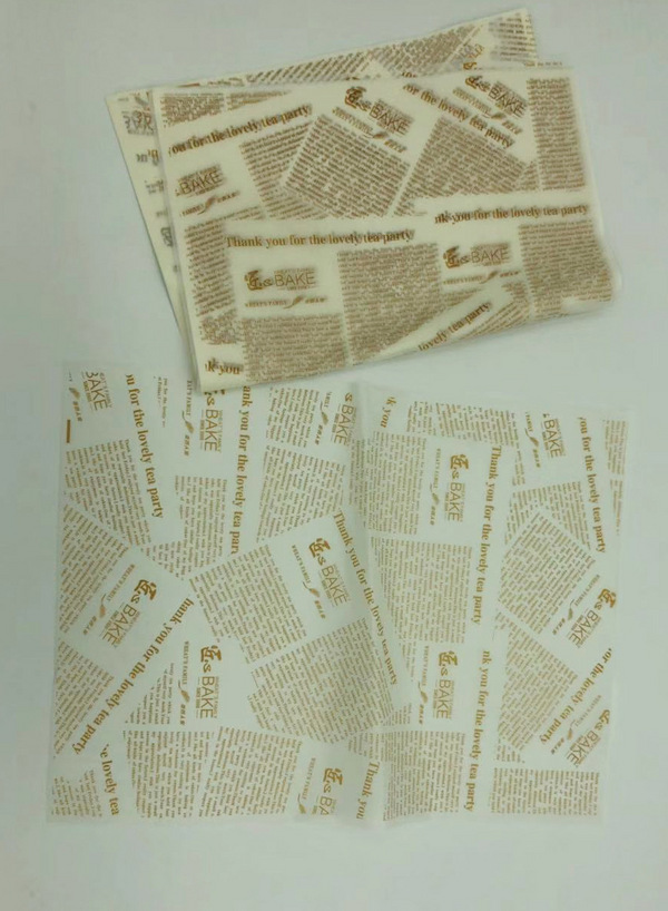 一次性外卖托盘纸 餐盘纸 烘焙纸汉堡包装纸三明治防油纸定制厂家