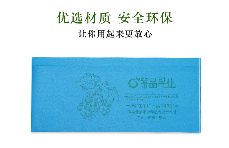 定制淋膜牛皮纸袋食品袋水果包装袋葡萄袋扁平袋水果袋子超市logo