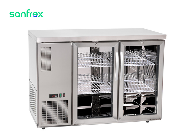 厨房玻璃门台下冷柜Kitchen Bar Fridge-Glass Door-LG-305H