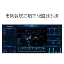 忠朗油煙在線監(jiān)測系統(tǒng)（平臺）