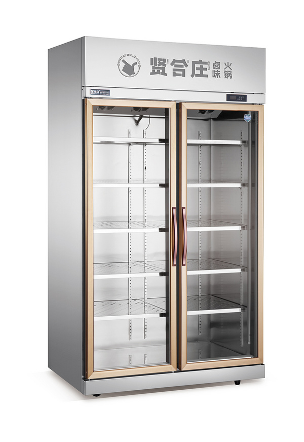 立式风冷冷藏展示柜-豪华款
