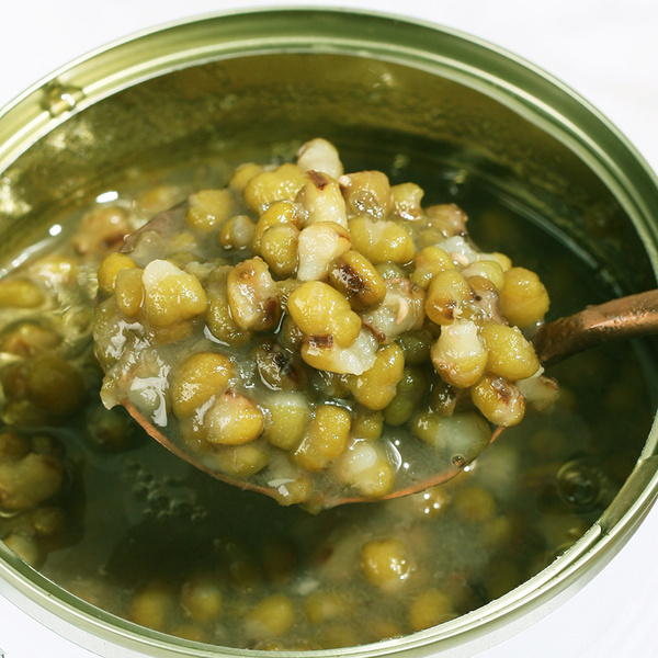 糖水绿豆罐头