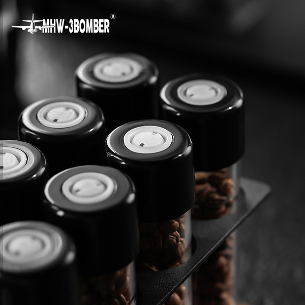 MHW-3BOMBER轰炸机能量瓶 咖啡豆便携储存密封罐套组 单向排气阀
