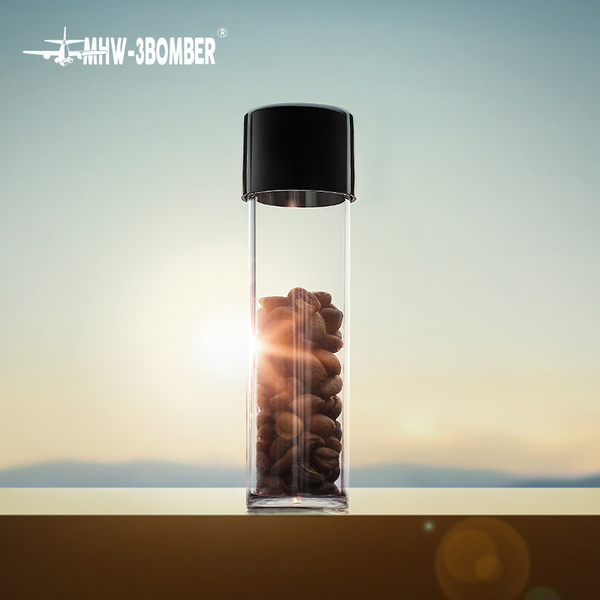 MHW-3BOMBER轰炸机能量瓶 咖啡豆便携储存密封罐套组 单向排气阀