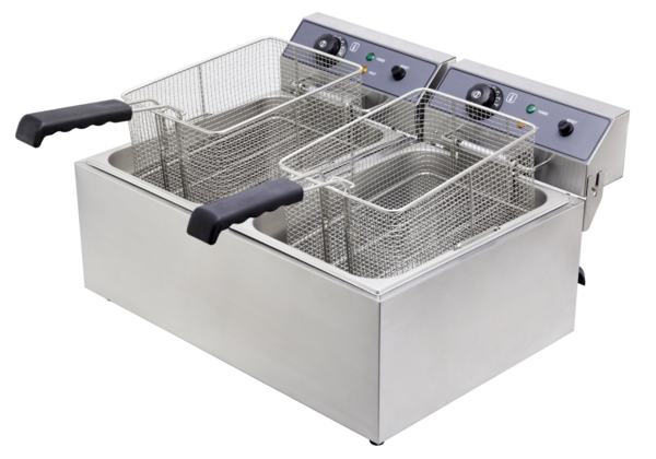 不带阀双缸电炸炉