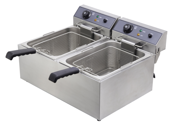 不带阀双缸电炸炉