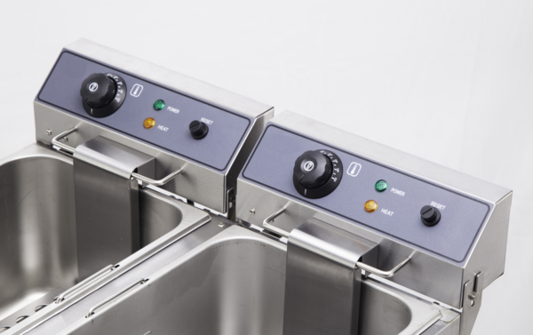 不带阀双缸电炸炉