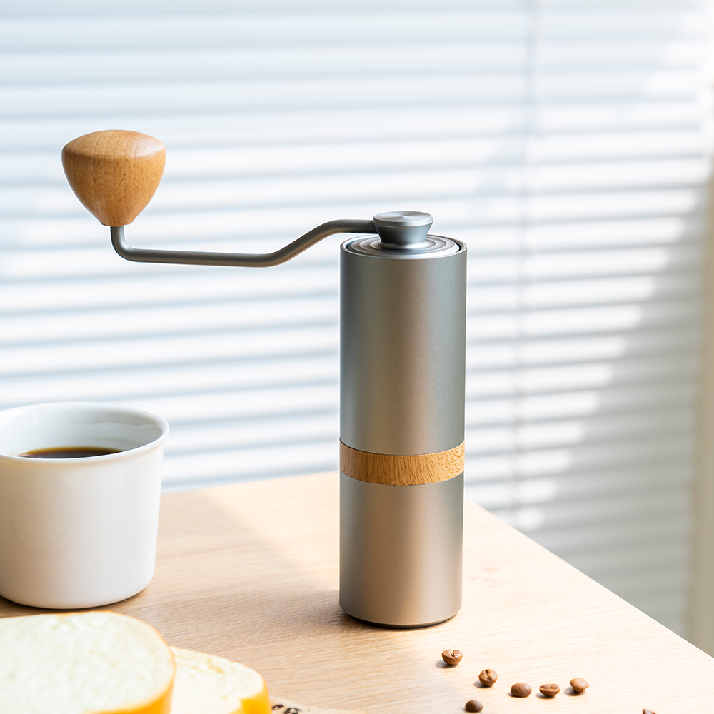 铠食 手摇磨豆机家用便携手冲意式咖啡手动研磨粉器具小型