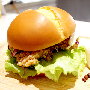 水切黄油汉堡胚