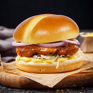 水切黄油汉堡胚