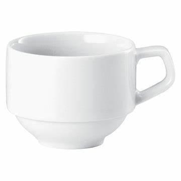 德国Arthur krupp瓷器可堆叠咖啡杯 三尺寸可选