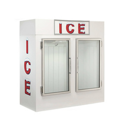 320Bags Lixury Store Commercial Cold Storage Bins Glass Door Refrigerator