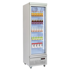 Single door commercial vertical display R404a freezer