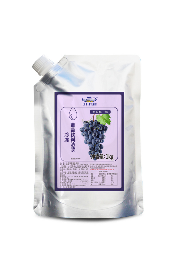 冷冻葡萄饮料浓浆