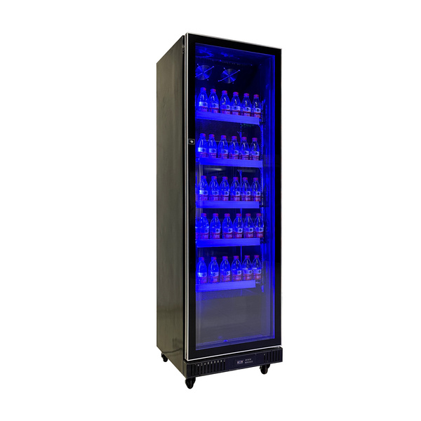 Beverage Display Cabinets Fan Coolig System Supermarket Bottle Drink Refrigerator And Freezer