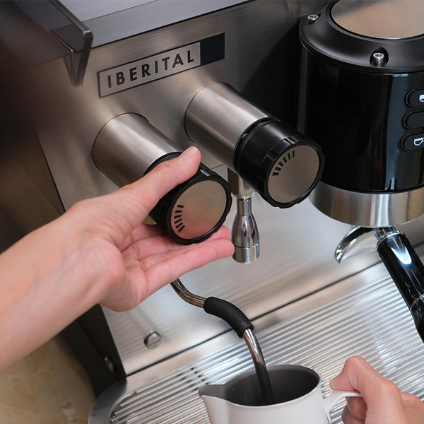 IBERITAL 意式咖啡机 VISTA 双头（黑底灯光背板）