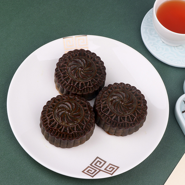 鹏发广式单丛茶莲蓉月饼/蛋黄单丛茶莲蓉月饼