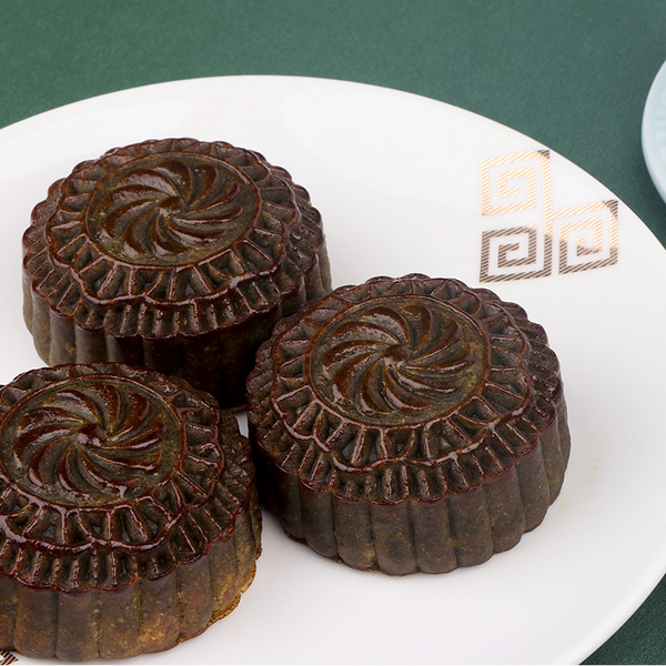 鹏发广式单丛茶莲蓉月饼/蛋黄单丛茶莲蓉月饼