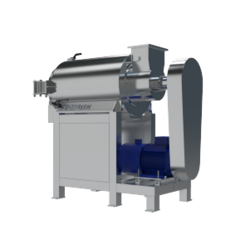 刮板式水果洗核机