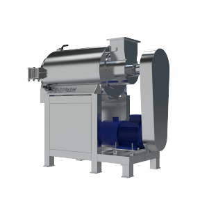 刮板式水果洗核机