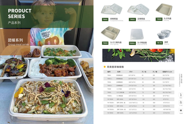 甘蔗渣全降解环保餐盒