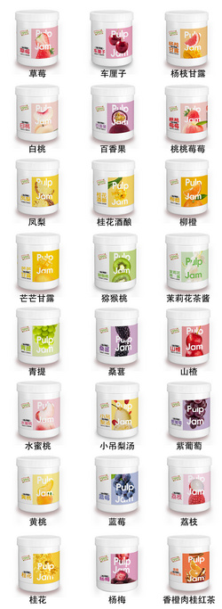 桶裝果醬系列