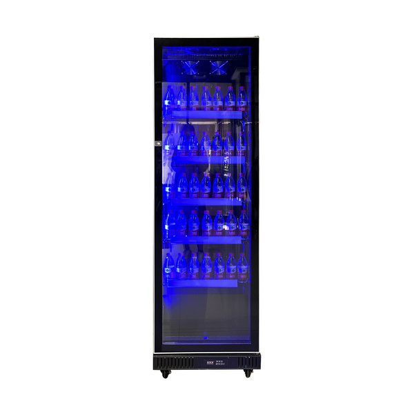 Field Bar Cooler Roses Flower Showcase Cold Merchandising Beer Drink Cabinet  Produce Cooler Display Refrigerator