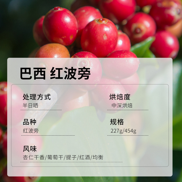 巴西 红波旁半日晒