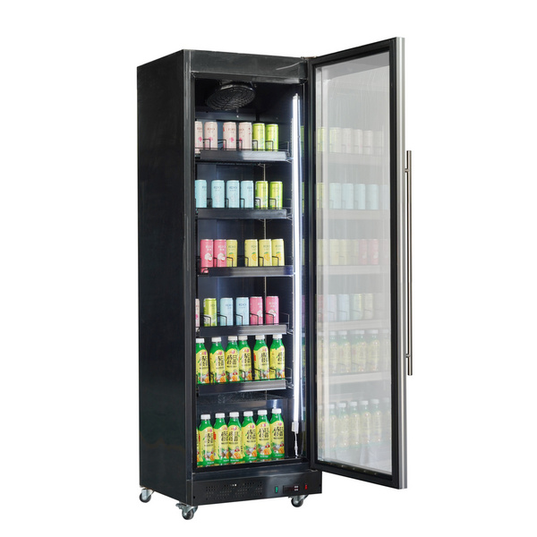 Field Bar Cooler Roses Flower Showcase Cold Merchandising Beer Drink Cabinet  Produce Cooler Display Refrigerator