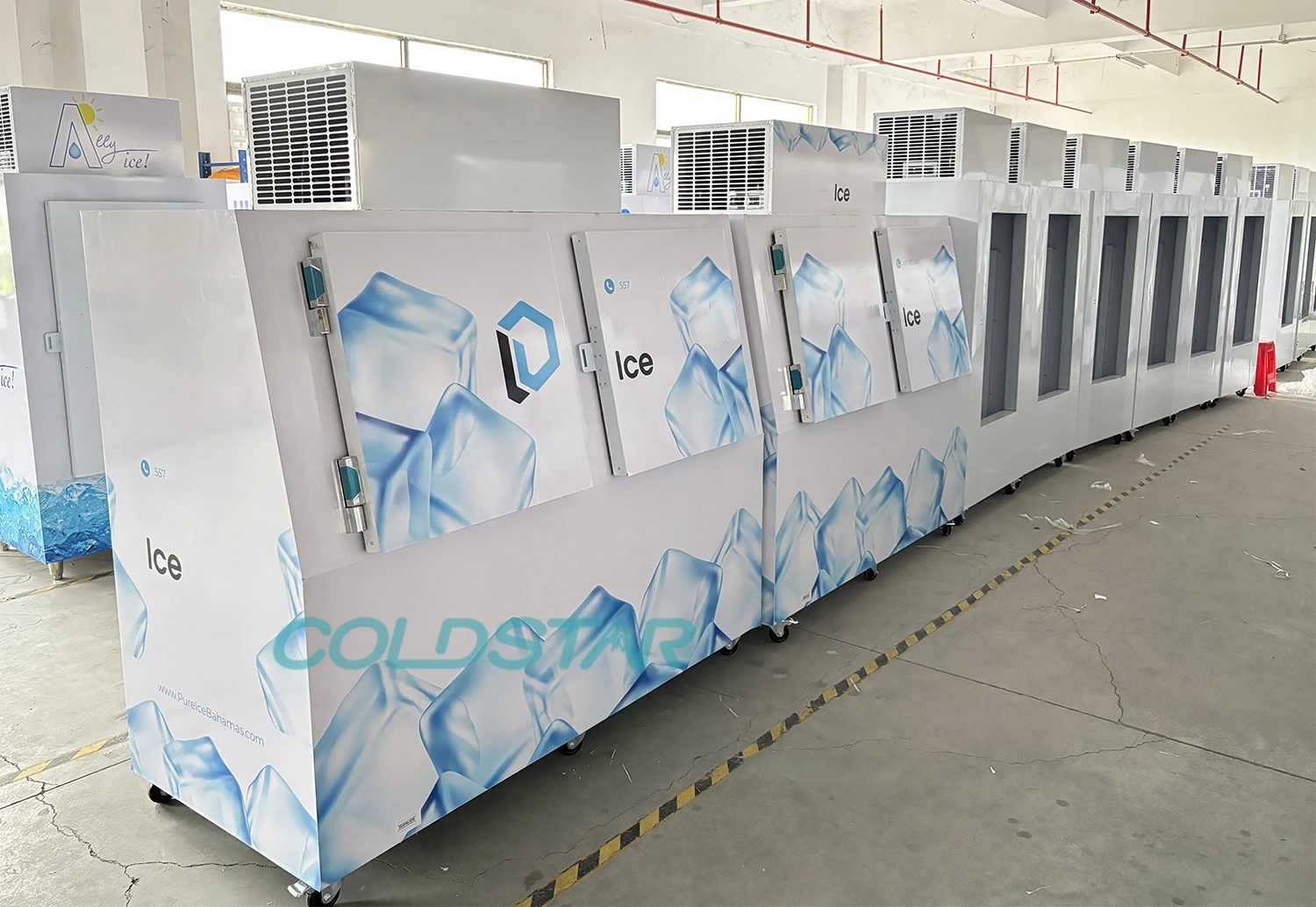 Ice Bag Indoor Fridge Protection Refrigeration Equipment Commercial Ice Storage Brand New Products Chiller