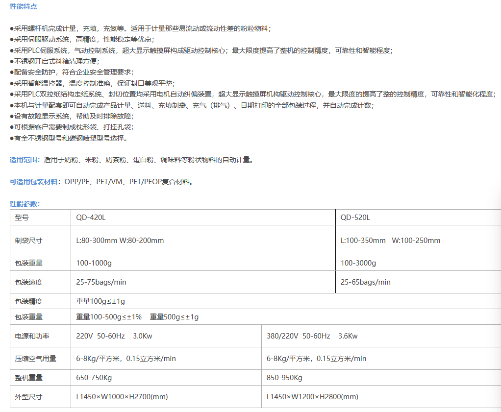 三合一混合咖啡粉末包装机 定制立式包装机 全自动咖啡粉包装机器