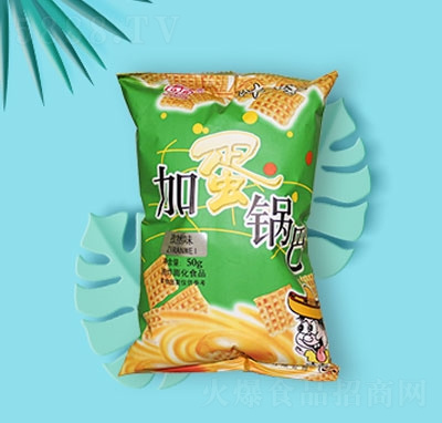 华昇加蛋锅巴孜然味