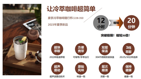 家奈冷萃咖啡杯