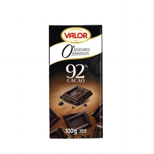 VALOR 微洛92%可可无糖黑巧克力 100g