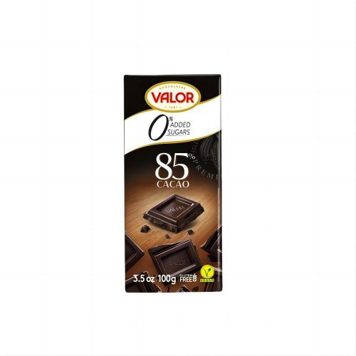VALOR 微洛85%可可无糖黑巧克力 100g