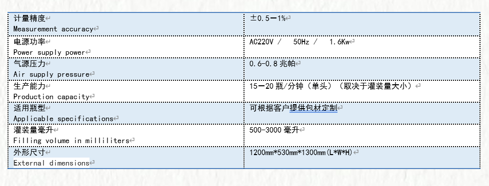 自动3头称重灌装机