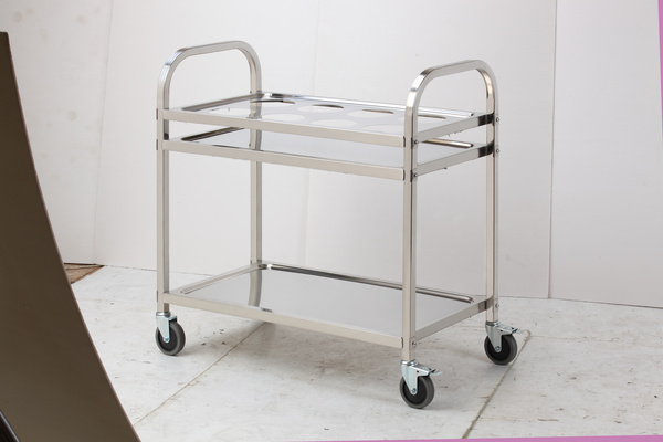 方管不锈钢酒水车