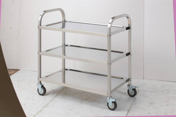 不锈钢方管餐车