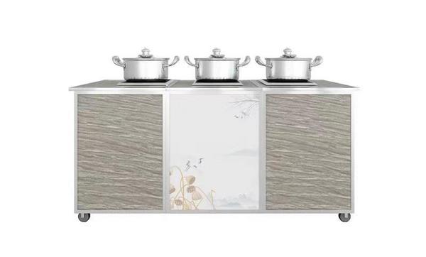 高端移动布菲台