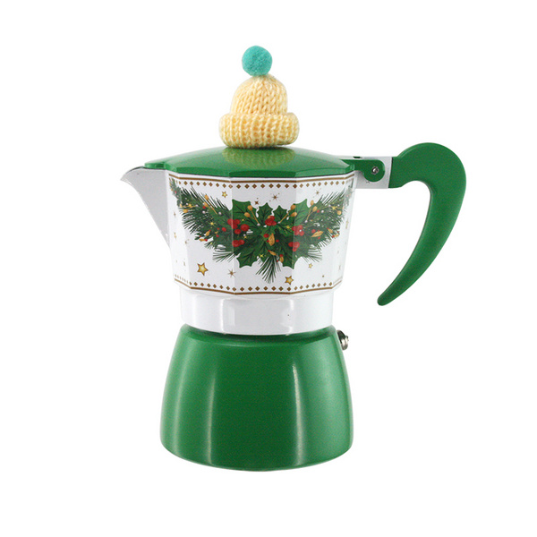 MOKA POT 意式雙閥摩卡壺-圣誕系列 C11882GR C11882RD