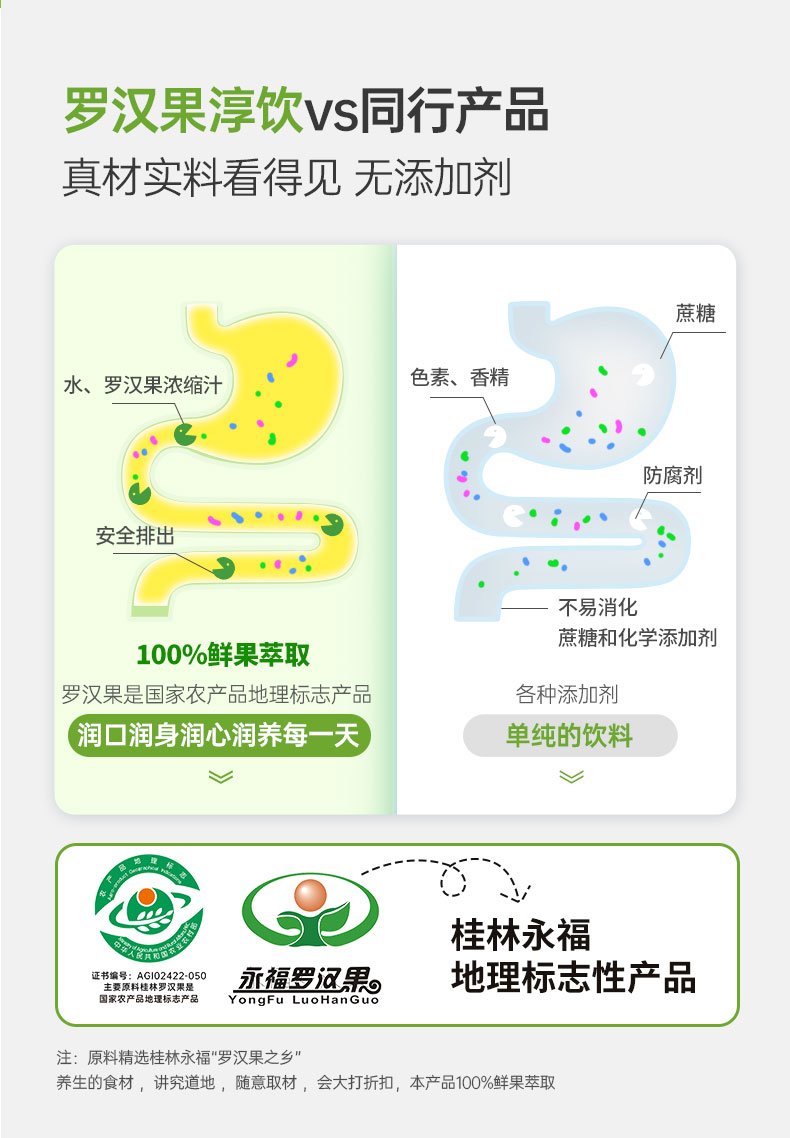 润元气罗汉果淳饮