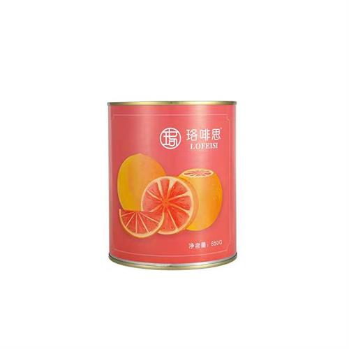珞啡思-紅西柚果粒罐頭