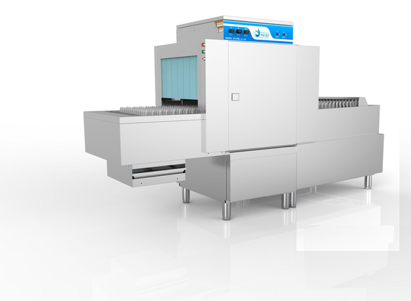 单缸一道漂洗斜插式洗碗机