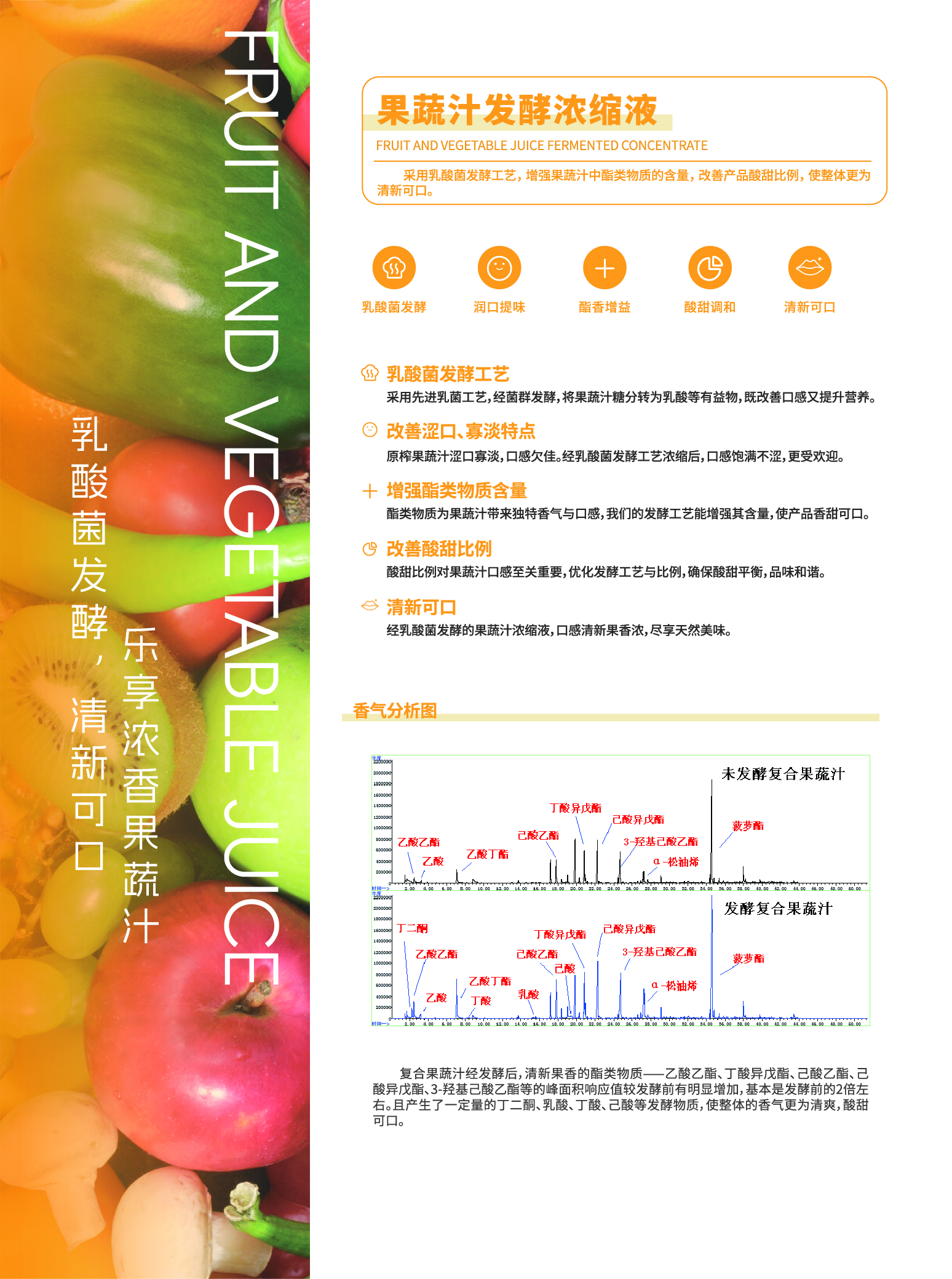 果蔬汁发酵浓缩液