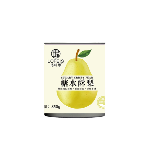 珞啡思-糖水酥梨（3顆）