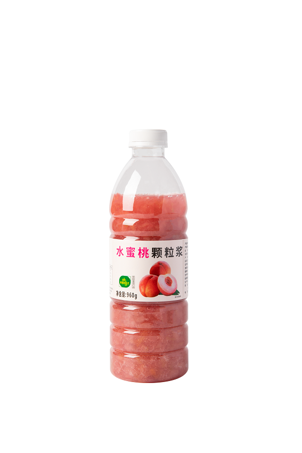 水蜜桃顆粒漿