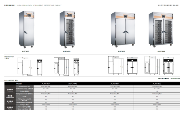 高频智能解冻柜