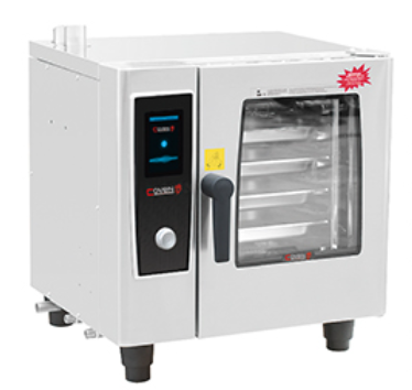 4-1/2盘电热触屏版（带锅炉）万能蒸烤箱
