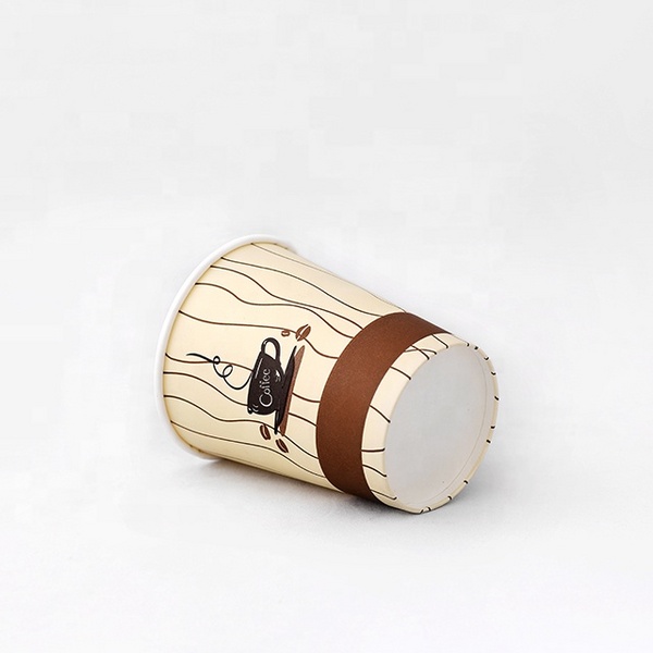 咖啡纸杯欧8定制300ml容量