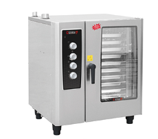 10盘电热机械万能蒸烤箱